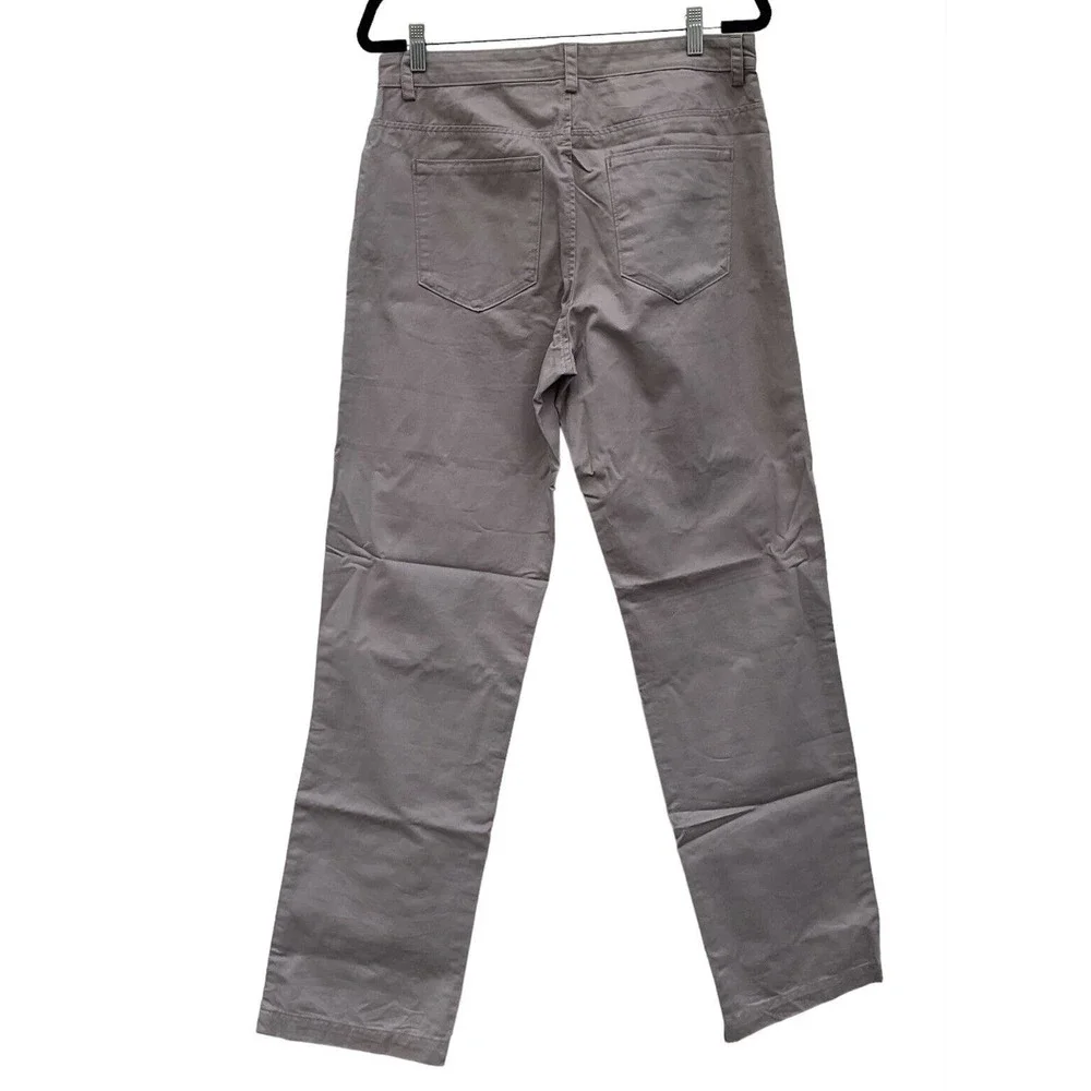 Calvin Klein Gray Pants Size 32 X 34 RN# 36543 100%‎ cotton straight leg